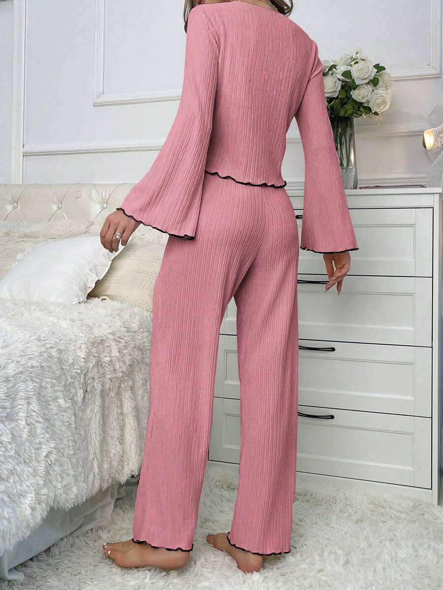 Lettuce Basic Long Pajama Set