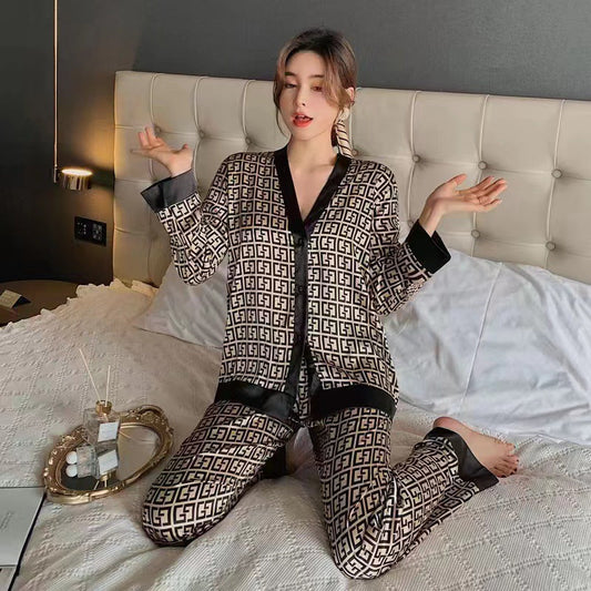 Long Pajama Set Foreign